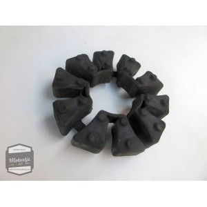Kawasaki ZZR1100 transmissierubber / tandwielrubber / tandwiel transmissie drager rubbers 